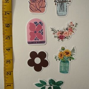 Floral Sticker Set - Multicolor